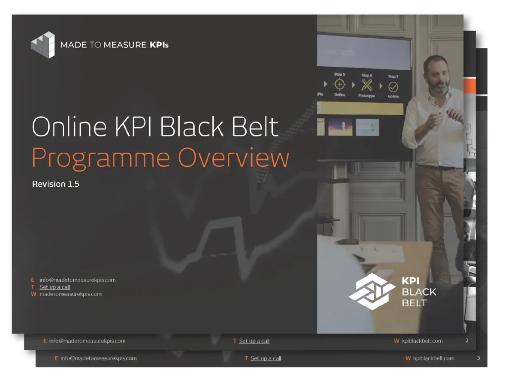 KPI Black Belt Programme Details